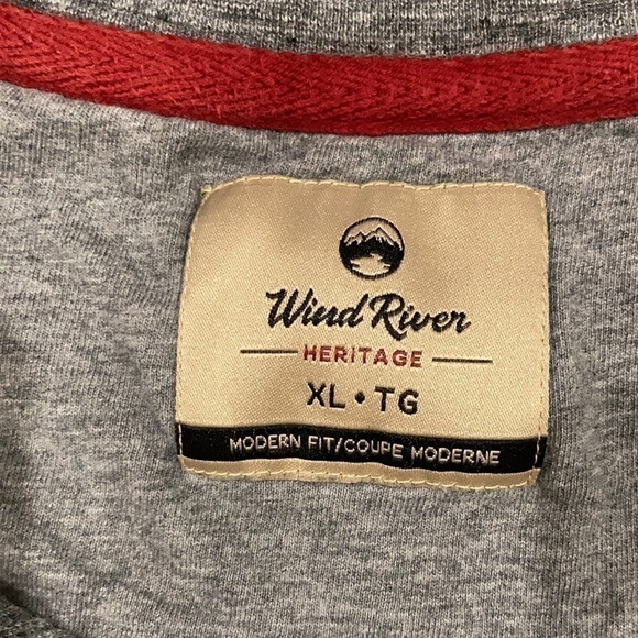 WIND River Heritage Grey Waffle Top XL​​​​ - Picture 5 of 9